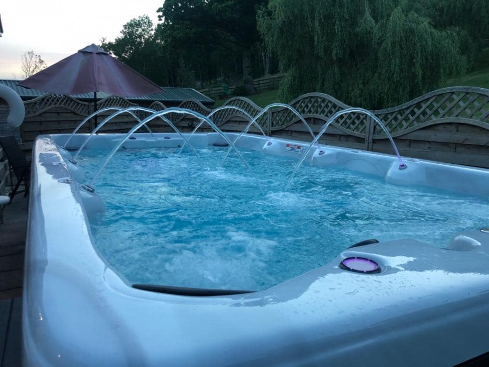 Плавательный спа бассейн с противотоком Vita Spa Swim Spa VL 4