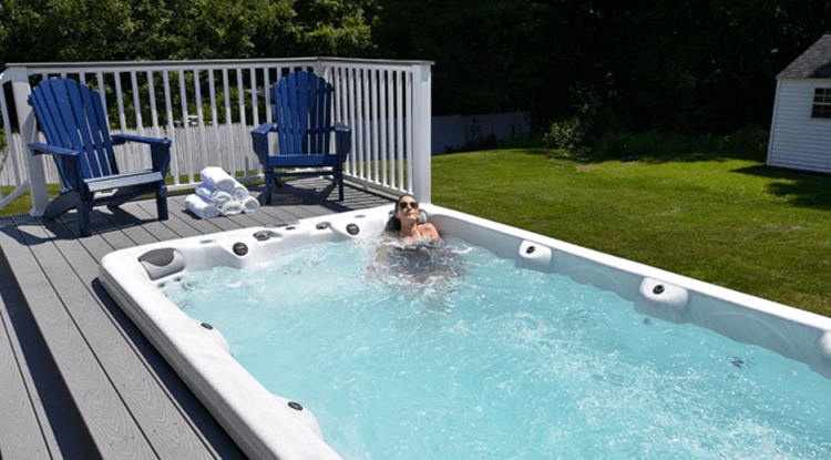 Плавательный спа бассейн с противотоком Vita Spa Swim Spa VB 4