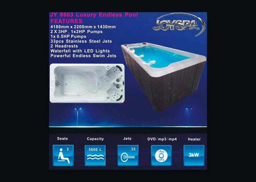 Плавательный спа-бассейн Joy Spa JY 8603