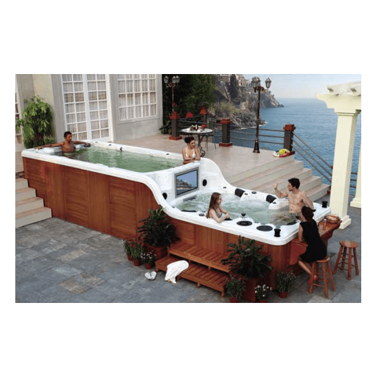 Плавательный спа бассейн Delfi Spa Brigantine