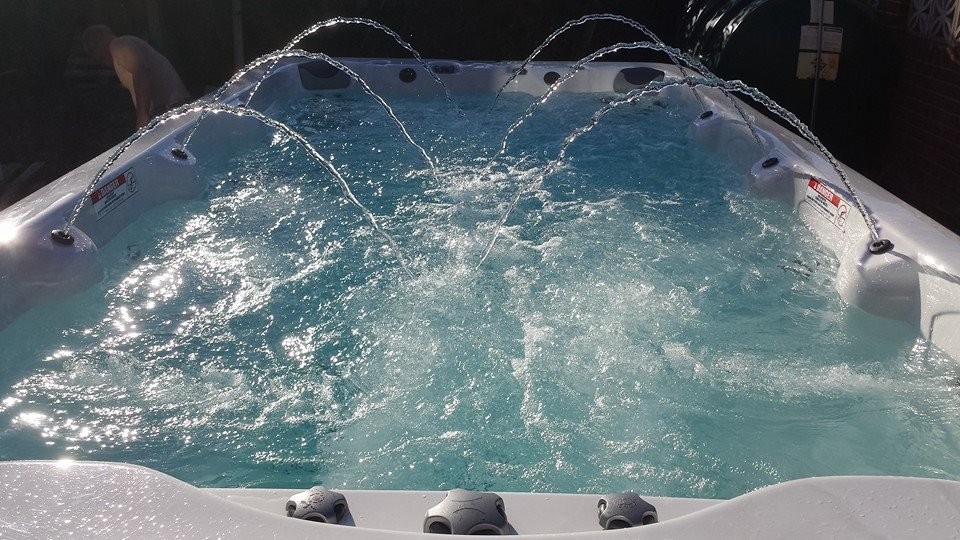 Плавательный спа бассейн с противотоком Vita Spa Swim Spa XB 4